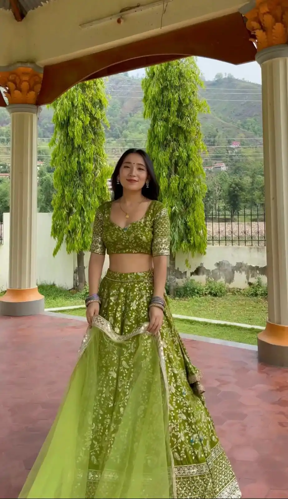ZSR 3071 Green Color Georgette Embroidery Sequence Lehenga Choli Lehenga Choli Wedding, Party, Events Etc. Expected Delivery 4-6 Working Days 2299/- | Bollywood Lehenga, Creative Lehenga, Designer Lehenga, Embroidered Lehenga, Lehenga, Party Wear Lehenga