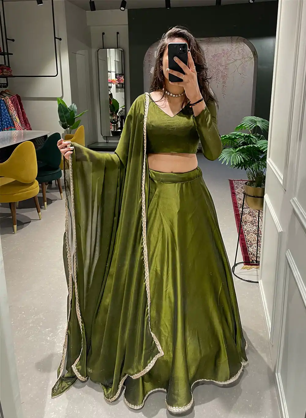 LNB 1227 Mahanadi Color Rangoli Silk Plain Lace Border  Lehenga Choli Traditional Wear, Festive, Party, Wedding, Events Expected 4-6 Working Days @1799/- | Bollywood Lehenga, Creative Lehenga, Designer Lehenga, Embroidered Lehenga, Lehenga, Party Wear Lehenga