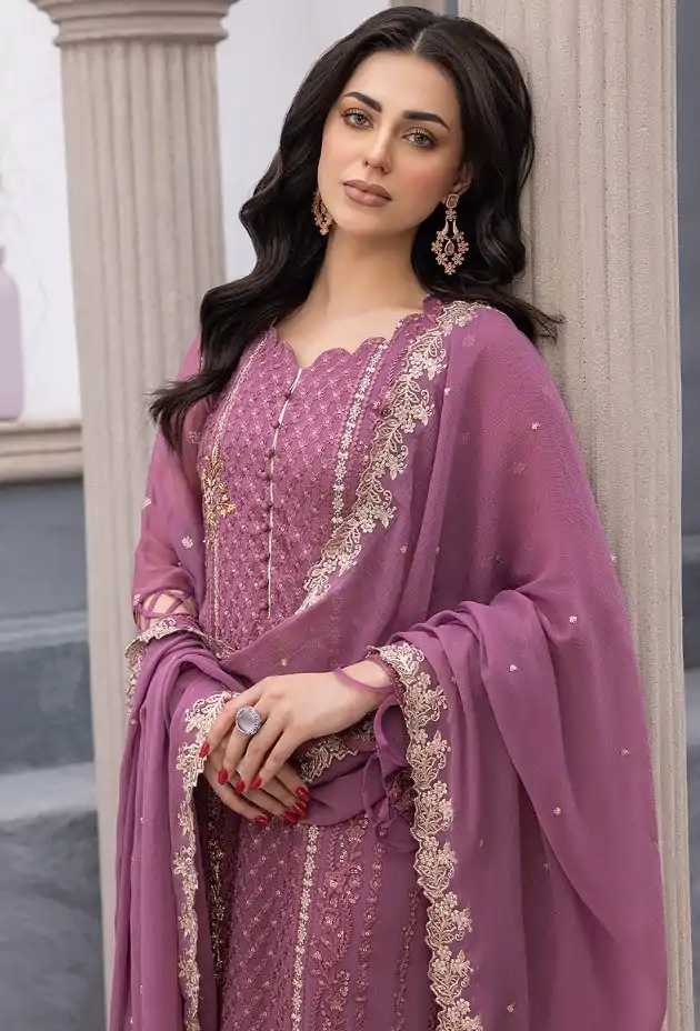 FC MARIA-A 1038 Purple Color Sequence Georgette Embroidery Salwar Suit Wedding, Party, Festive events, Expected Delivery  4-6 Working Days @2099 | Casual Suits, Creative suits, Designer Suits, Palazzo Suits, Party Wear Suits, Patiala Suits, Salwar suit, Straight Suits