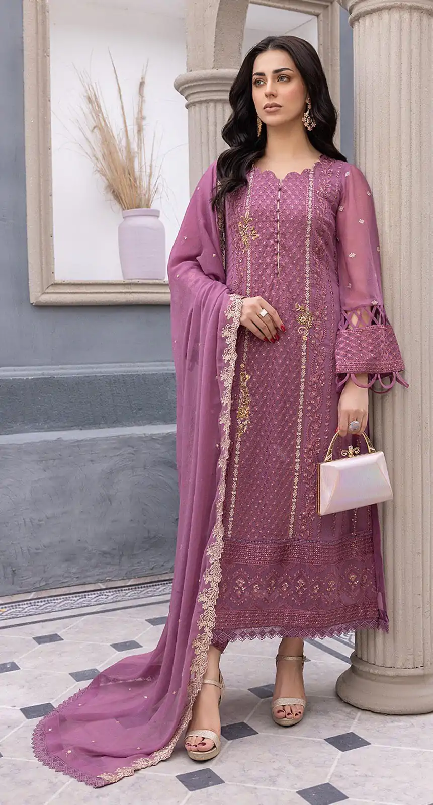 FC MARIA-A 1038 Purple Color Sequence Georgette Embroidery Salwar Suit Wedding, Party, Festive events, Expected Delivery  4-6 Working Days @2099 | Casual Suits, Creative suits, Designer Suits, Palazzo Suits, Party Wear Suits, Patiala Suits, Salwar suit, Straight Suits