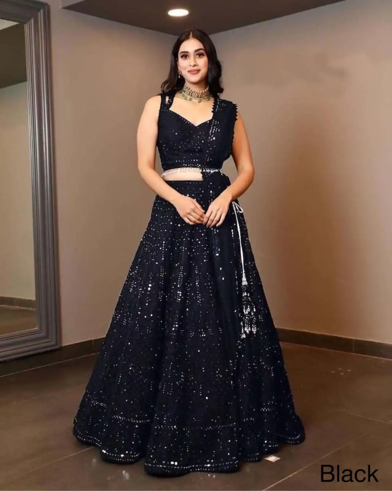 RC 215 Black Color Heavy Georgette Embroidery Sequins Lehenga Choli Casual, Party Wedding, Festive, Events Etc. Delivery  4-6 Working Days 1999/- | Bollywood Lehenga, Creative Lehenga, Designer Lehenga, Embroidered Lehenga, Lehenga, Party Wear Lehenga