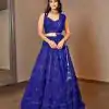 RC 215 Blue  Color Heavy Georgette Embroidery Sequins Lehenga Choli Casual, Party Wedding, Festive, Events Etc. Delivery  4-6 Working Days 1999/- | Bollywood Lehenga, Creative Lehenga, Designer Lehenga, Embroidered Lehenga, Lehenga, Party Wear Lehenga