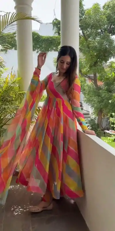 KD 1341 Malty Color Tabby Silk Digital Printed Salwar Suit Casual, Wedding, Party, Events Etc. Expected Delivery 4-6 Working Days 1799/- | Casual Suits, Jump Suits, Creative suits, Designer Suits, Palazzo Suits, Party Wear Suits, Patiala Suits, Salwar suit, Straight Suits