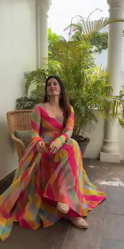 KD 1341 Malty Color Tabby Silk Digital Printed Salwar Suit Casual, Wedding, Party, Events Etc. Expected Delivery 4-6 Working Days 1799/- | Casual Suits, Jump Suits, Creative suits, Designer Suits, Palazzo Suits, Party Wear Suits, Patiala Suits, Salwar suit, Straight Suits