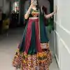 LNB 1617 Green Color Rayon Printed Silk Work Lehenga Choli Festive Party Wedding, Events etc. Delivery 4-6 Working Days @4399/- | Creative Lehenga, Bollywood Lehenga, Designer Lehenga, Embroidered Lehenga, Lehenga, Party Wear Lehenga