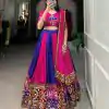 LNB 1617 Royal Blue Color Rayon Printed Silk Work Lehenga Choli Festive Party Wedding, Events etc. Delivery 4-6 Working Days @4399/- | Creative Lehenga, Bollywood Lehenga, Designer Lehenga, Embroidered Lehenga, Lehenga, Party Wear Lehenga