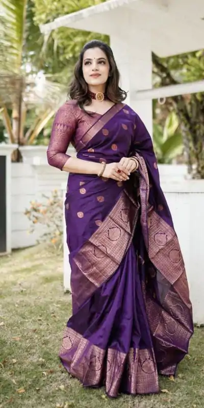 ES 8163 Royal Blue Color Soft Lichi Silk Butti Work Saree Casual, Wedding, Party, Festive, Events Etc. Expected Delivery 4-6 Working Days @1399/- | Bollywood Sarees, Creative Sarees, Designer Sarees, Embroidered Sarees, Ethnic Saree, Modern Digital sarees, Party Wear Sarees, Sarees