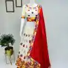 RC Garba White Color Heavy Georgette Embroidery Sequins Lehenga Choli Casual, Party Wedding, Festive, Events Etc. Delivery  4-6 Working Days 1999/- | Creative Lehenga, Bollywood Lehenga, Designer Lehenga, Embroidered Lehenga, Lehenga, Party Wear Lehenga