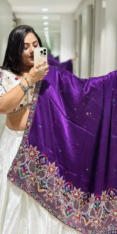 PC N01 White Color Chinon Heavy Embroidery Sequence Lehenga Choli Casual, Party Wear, Events, Festivals Wear Expected Delivery 4-6 Working Days @2429/- | Creative Lehenga, Bollywood Lehenga, Designer Lehenga, Embroidered Lehenga, Lehenga, Party Wear Lehenga