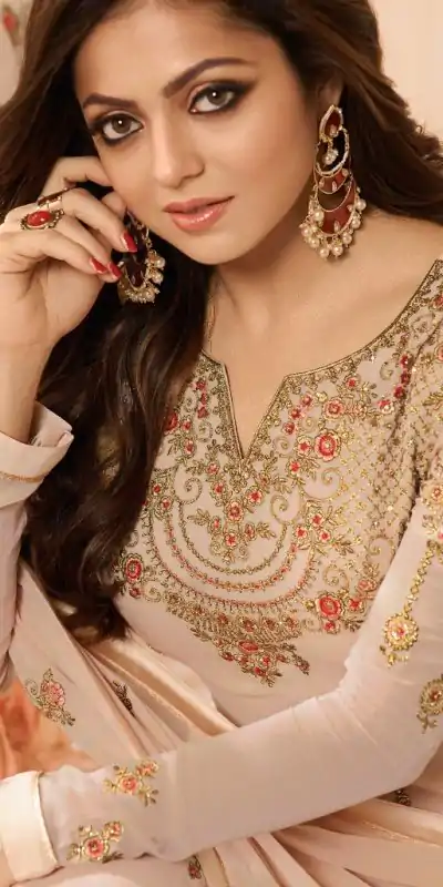 LT Nityaa 2602 Cream Color Heavy Georgette Embroidery Salwar Suit Wedding, Party, Festive events, etc.  Expected Delivery  4-6 Working Days @2599/- | Casual Suits, Jump Suits, Creative suits, Designer Suits, Palazzo Suits, Party Wear Suits, Patiala Suits, Salwar suit, Straight Suits