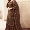 FC L.t 5406 Coffee Color Jacquard Silk Georgette Diamond Sharara Suit Wedding, Party, Festive Expected Delivery 4-6 Working Days  @2999/- | Casual Suits, Jump Suits, Creative suits, Designer Suits, Palazzo Suits, Party Wear Suits, Patiala Suits, Salwar suit, Straight Suits