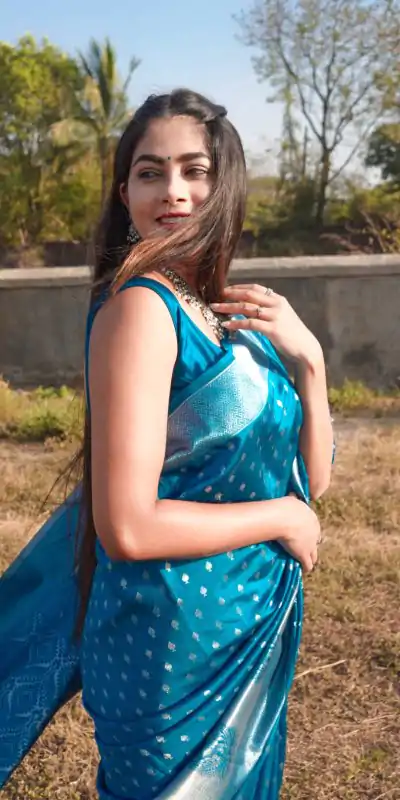 DDF 1009 Sky Blue Color Soft Lichi Silk Ordinary Design Rich Pallu Saree Casual, Party Wear, Events, Festivals Etc. Expected Delivery 4-6 Working Days 1349/ | Bollywood Sarees, Creative Sarees, Designer Sarees, Embroidered Sarees, Ethnic Saree, Modern Digital sarees, Party Wear Sarees, Sarees