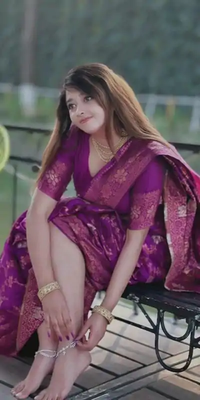 DDF Purple Flower Color Banarasi Soft Silk Ordinary Design Saree Casual, Party Wear, Events, Festivals Etc. Expected Delivery 4-6 Working Days 1499/- Only | Bollywood Sarees, Creative Sarees, Designer Sarees, Embroidered Sarees, Ethnic Saree, Modern Digital sarees, Party Wear Sarees, Sarees