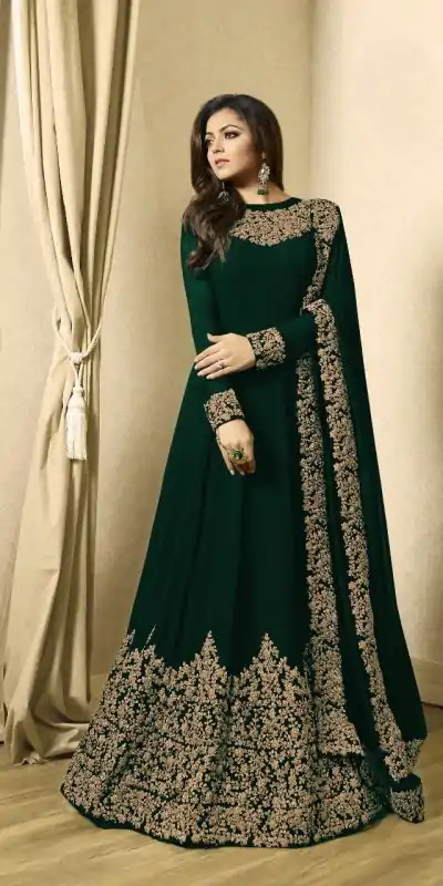FC TL 1701 C Green Color Georgette Cording Embroidery Sharara Suit Wedding, Party, Festive Expected Delivery 4-6 Working Days  @1749/- | Casual Suits, Jump Suits, Creative suits, Designer Suits, Palazzo Suits, Party Wear Suits, Patiala Suits, Salwar suit, Straight Suits