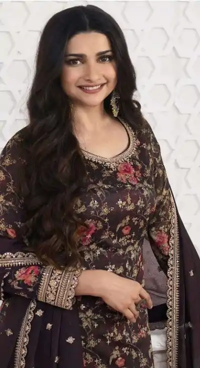 FC Swara 65583 Coffee Color Vichitra Digital Print Embroidery Salwar Suit Wedding, Party, Festive events, etc. Expected Delivery 4-6 Working Days @2699/- | Casual Suits, Jump Suits, Creative suits, Designer Suits, Palazzo Suits, Party Wear Suits, Patiala Suits, Salwar suit, Straight Suits