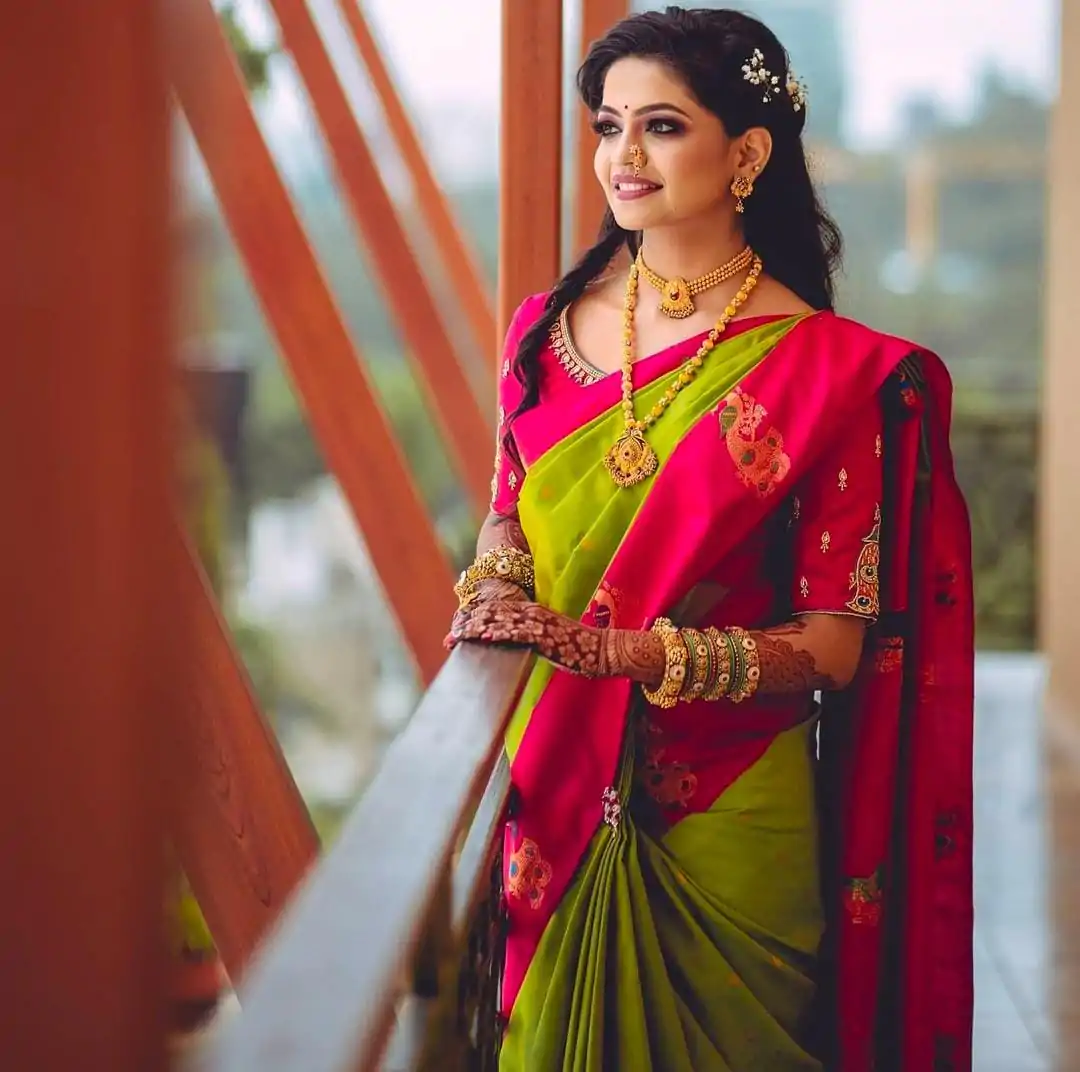 DDF PEACOCK Green Color Soft Lichi Silk Ordinary Design Rich Pallu Saree Casual, Party Wear, Events, Festivals Etc. Expected Delivery 4-6 Working Days 1499/ | Bollywood Sarees, Creative Sarees, Designer Sarees, Embroidered Sarees, Ethnic Saree, Modern Digital sarees, Party Wear Sarees, Sarees