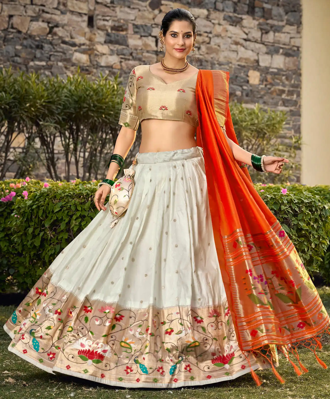 LNB 2021 White Jacquard Silk Weaving Zari Lehenga Choli Festive Party Wedding, Events etc. Delivery 4-6 Working Days @4099/- | Bollywood Lehenga, Creative Lehenga, Designer Lehenga, Embroidered Lehenga, Lehenga, Party Wear Lehenga