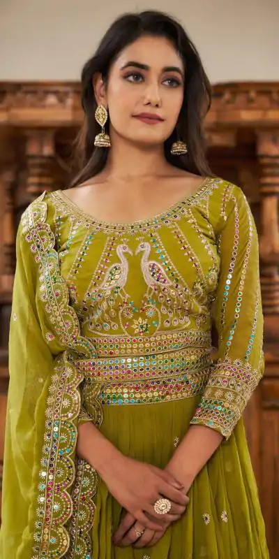 Ram 027 Pista Color Georgette Multi Sequence Work Lehenga Choli Casual, Wedding, Festive, Events Expected Delivery 4-6 Working Days @3049/- | Creative Lehenga, Bollywood Lehenga, Designer Lehenga, Embroidered Lehenga, Lehenga, Party Wear Lehenga