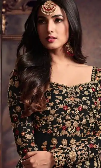 FC 5608 Black Color Heavy Net Embroidery Sequence Salwar Suit Wedding, Party, Festive events, etc. Expected Delivery 4-6 Working Days @3199/- | Casual Suits, Jump Suits, Creative suits, Designer Suits, Palazzo Suits, Party Wear Suits, Patiala Suits, Salwar suit, Straight Suits