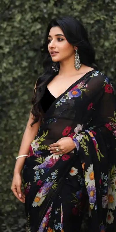 BT 393 Black Color Soft Georgette Fancy Digital Printed Saree Casual, Party Wear, Traditional Wear, Wedding Wear, Events Etc.@1529/- | Bollywood Sarees, Creative Sarees, Designer Sarees, Ethnic Saree, Modern Digital sarees, Party Wear Sarees, Sarees