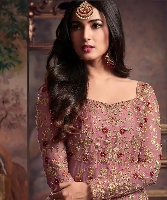 FC 5608 Pink Color Heavy Net Embroidery Sequence Salwar Suit Wedding, Party, Festive events, etc.  Expected Delivery  4-6 Working Days @3199/- | Casual Suits, Jump Suits, Creative suits, Designer Suits, Palazzo Suits, Party Wear Suits, Patiala Suits, Salwar suit, Straight Suits