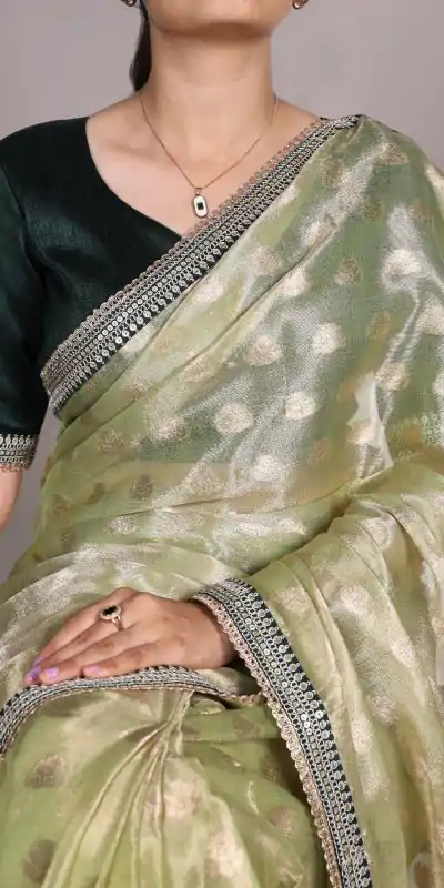 YNF 7113 Pista Color Banarasi Tissue Silk Zari Weaving Work Saree Casual Party Wear, Wedding, Events Etc. Expected Delivery 4-6 Working Days @1699 | Embroidered Sarees, Bollywood Sarees, Creative Sarees, Designer Sarees, Ethnic Saree, Modern Digital sarees, Party Wear Sarees, Sarees