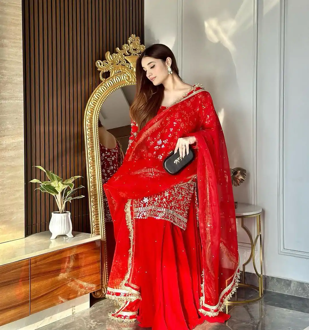 RTC 5621 Red Color Georgette Thread With Sequence Salwar Suit Wedding, Party, Festive, Events Etc. Expected Delivery 4-6 Working Days @2049/- | Casual Suits, Jump Suits, Creative suits, Designer Suits, Palazzo Suits, Party Wear Suits, Patiala Suits, Salwar suit, Straight Suits