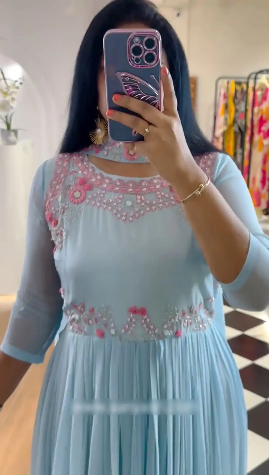 PC 369 Blue Color Fox Georgette Embroidery Sequence Work Gown Casual, Party Wear, Events, Festivals Wear Etc. Expected Delivery 4-6 Working Days @1829/- | Bollywood Gowns, Creative Gowns, Designer Gowns, Embroidered Gowns, Gowns, Party Wear Gowns