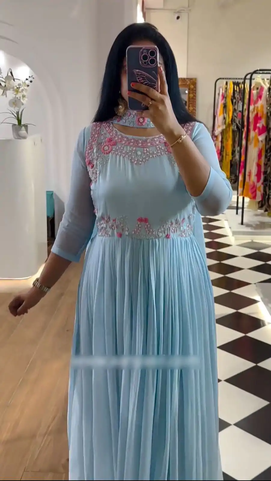 PC 369 Blue Color Fox Georgette Embroidery Sequence Work Gown Casual, Party Wear, Events, Festivals Wear Etc. Expected Delivery 4-6 Working Days @1829/- | Bollywood Gowns, Creative Gowns, Designer Gowns, Embroidered Gowns, Gowns, Party Wear Gowns