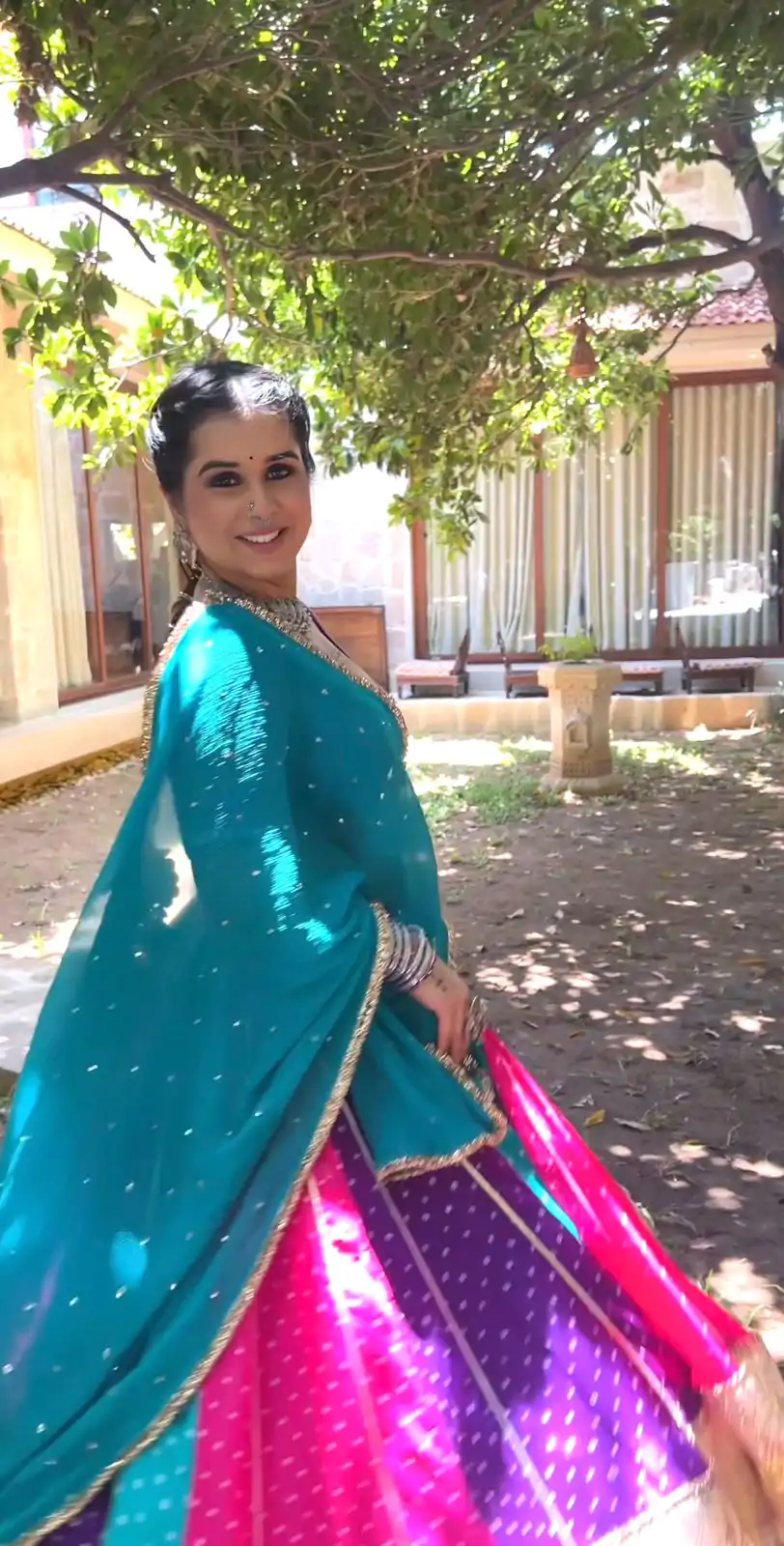 Ram 024 Blue Color Georgette Mirror Less khadi Print Lehenga Choli Casual, Wedding, Festive, Events Expected Delivery 4-6 Working Days @2649/- | Creative Lehenga, Bollywood Lehenga, Designer Lehenga, Embroidered Lehenga, Lehenga, Party Wear Lehenga