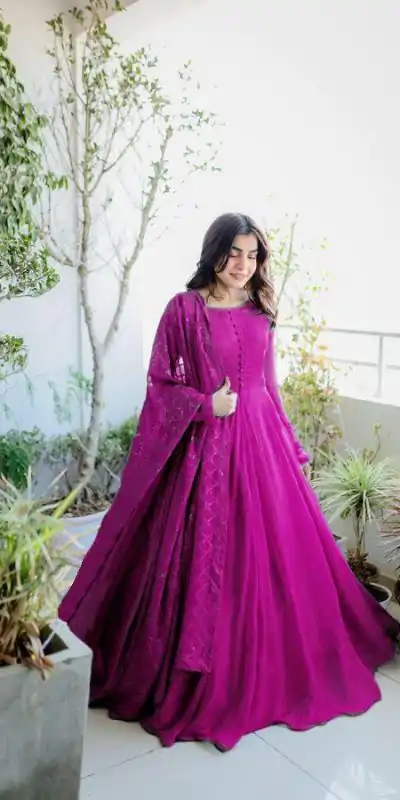 RTC 5521 Rani Pink Color Georgette Thread Sequence Work Salwar Suit Wedding, Party, Festive, Events Etc. Expected Delivery 4-6 Working Days @1399/- | Casual Suits, Jump Suits, Creative suits, Designer Suits, Palazzo Suits, Party Wear Suits, Patiala Suits, Salwar suit, Straight Suits