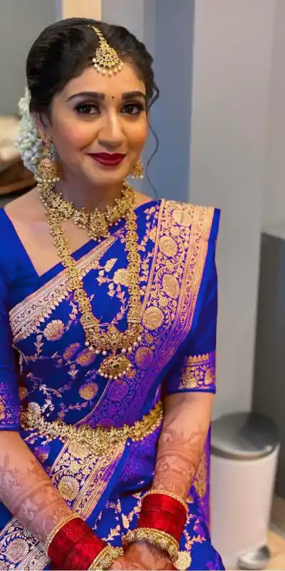 KP 5010 Blue Color Soft Lichi Silk Jacquard On All Over Saree Casual, Party Wear, Wedding, Events Etc. Expected Delivery 4-6 Working Days @1299/- | Embroidered Sarees, Bollywood Sarees, Creative Sarees, Designer Sarees, Ethnic Saree, Modern Digital sarees, Party Wear Sarees, Sarees