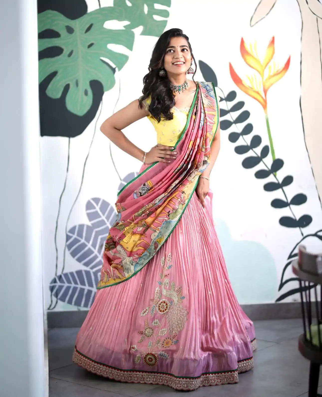 PC 383 Pink  Color Chinon Embroidery Thread Lehenga Choli Casual, Party Wear, Events, Festivals Wear Expected Delivery 4-6 Working Days @2329/- | Creative Lehenga, Bollywood Lehenga, Designer Lehenga, Embroidered Lehenga, Lehenga, Party Wear Lehenga