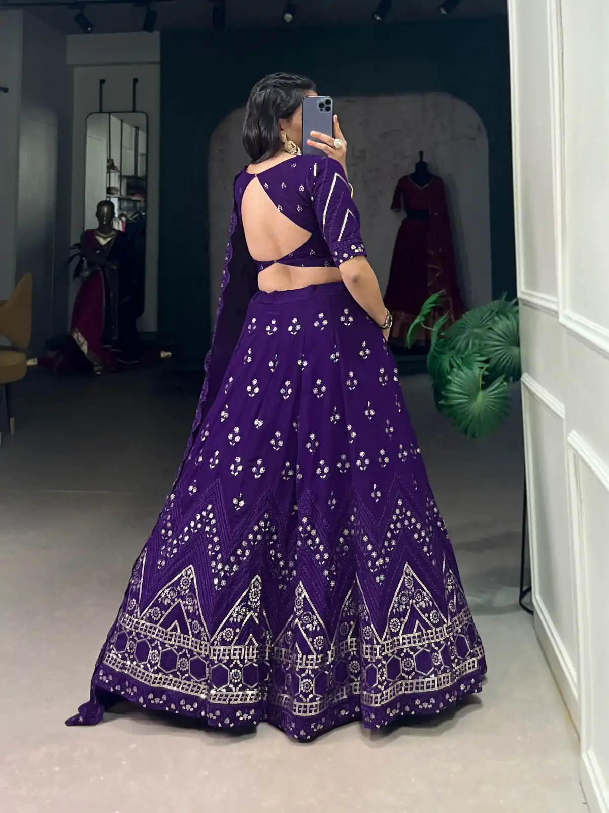 LNB 1410 Blue Color Fancy Georgette Sequins Thread Embroidery Lehenga Choli Wedding, Festive, Events Expected Delivery 4-6 Working Days@ 3349/- Only | Creative Lehenga, Bollywood Lehenga, Designer Lehenga, Embroidered Lehenga, Lehenga, Party Wear Lehenga