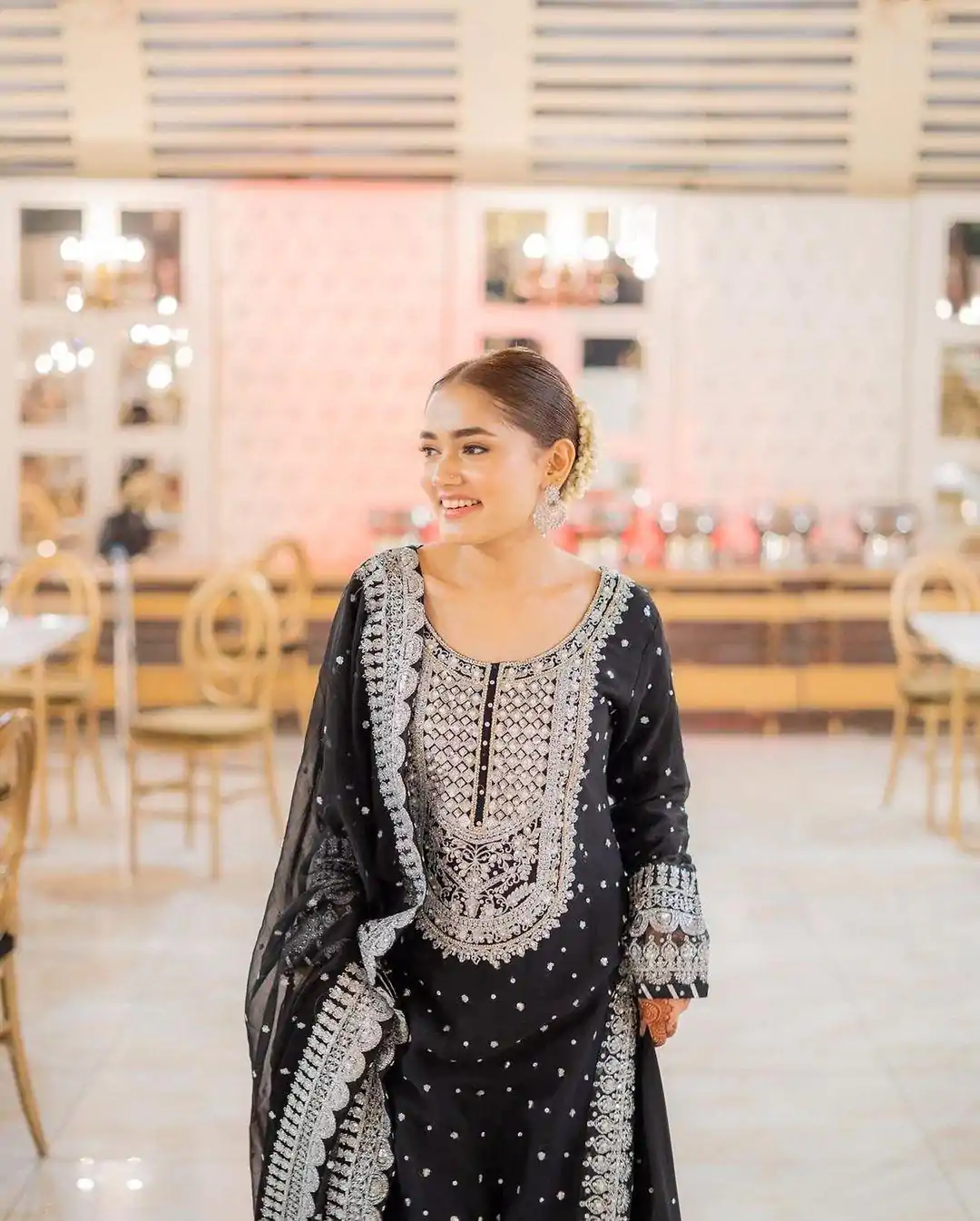 RTC 5766 Black Color Georgette Thread With Sequence Lehenga Choli Wedding, Party, Festive, Events Etc.   Expected Delivery 4-6 Working Days @2999/- | Creative Lehenga, Bollywood Lehenga, Designer Lehenga, Embroidered Lehenga, Lehenga, Party Wear Lehenga