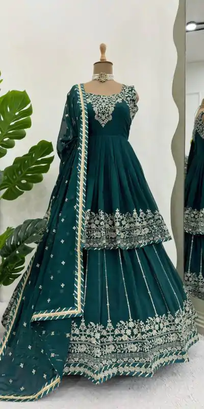 RTC 5766 Blue Color Georgette Thread With Sequence Lehenga Choli Wedding, Party, Festive, Events Etc.   Expected Delivery 4-6 Working Days @2999/- | Creative Lehenga, Bollywood Lehenga, Designer Lehenga, Embroidered Lehenga, Lehenga, Party Wear Lehenga