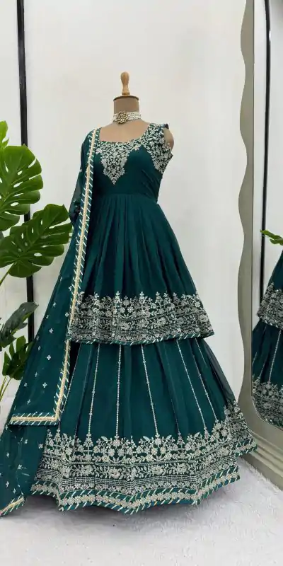 RTC 5766 Blue Color Georgette Thread With Sequence Lehenga Choli Wedding, Party, Festive, Events Etc.   Expected Delivery 4-6 Working Days @2999/- | Creative Lehenga, Bollywood Lehenga, Designer Lehenga, Embroidered Lehenga, Lehenga, Party Wear Lehenga