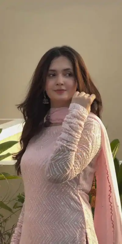 RTC 5738 Baby Pink Color Superb Georgette Thread Sequence Salwar Suit Casual, Wedding, Party, Festive, Events. Expected Delivery 4-6 Working Days @1999/- | Bollywood Kurti, Creative Kurtis, Designer Kurti, Kurti, Party Wear Kurti, Selfie Kurti