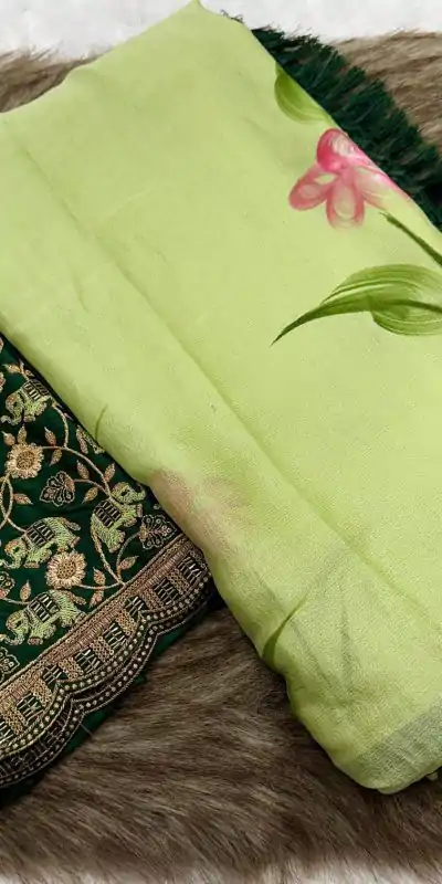SSS 590 Green Color Georgette Embroidery Sequence work Sequence lace Casual, Wedding, Festive, Events . Expected Delivery  4-6 Working Days @1699/- only | Embroidered Sarees, Bollywood Sarees, Creative Sarees, Designer Sarees, Ethnic Saree, Modern Digital sarees, Party Wear Sarees, Sarees