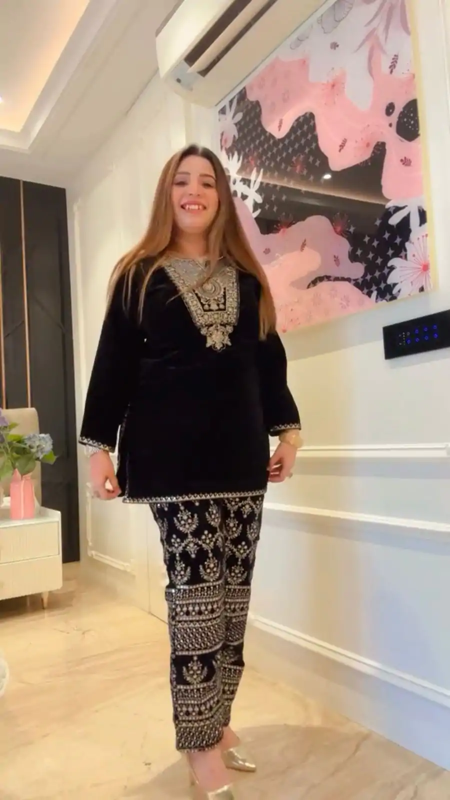 RTC 5775 Black  Color Georgette Embroidery Sequence Salwar Suit Casual, Wedding, Party, Festive, Events . 4-6 Working Days @2149/- only  | Casual Suits, Jump Suits, Creative suits, Designer Suits, Palazzo Suits, Party Wear Suits, Patiala Suits, Salwar suit, Straight Suits