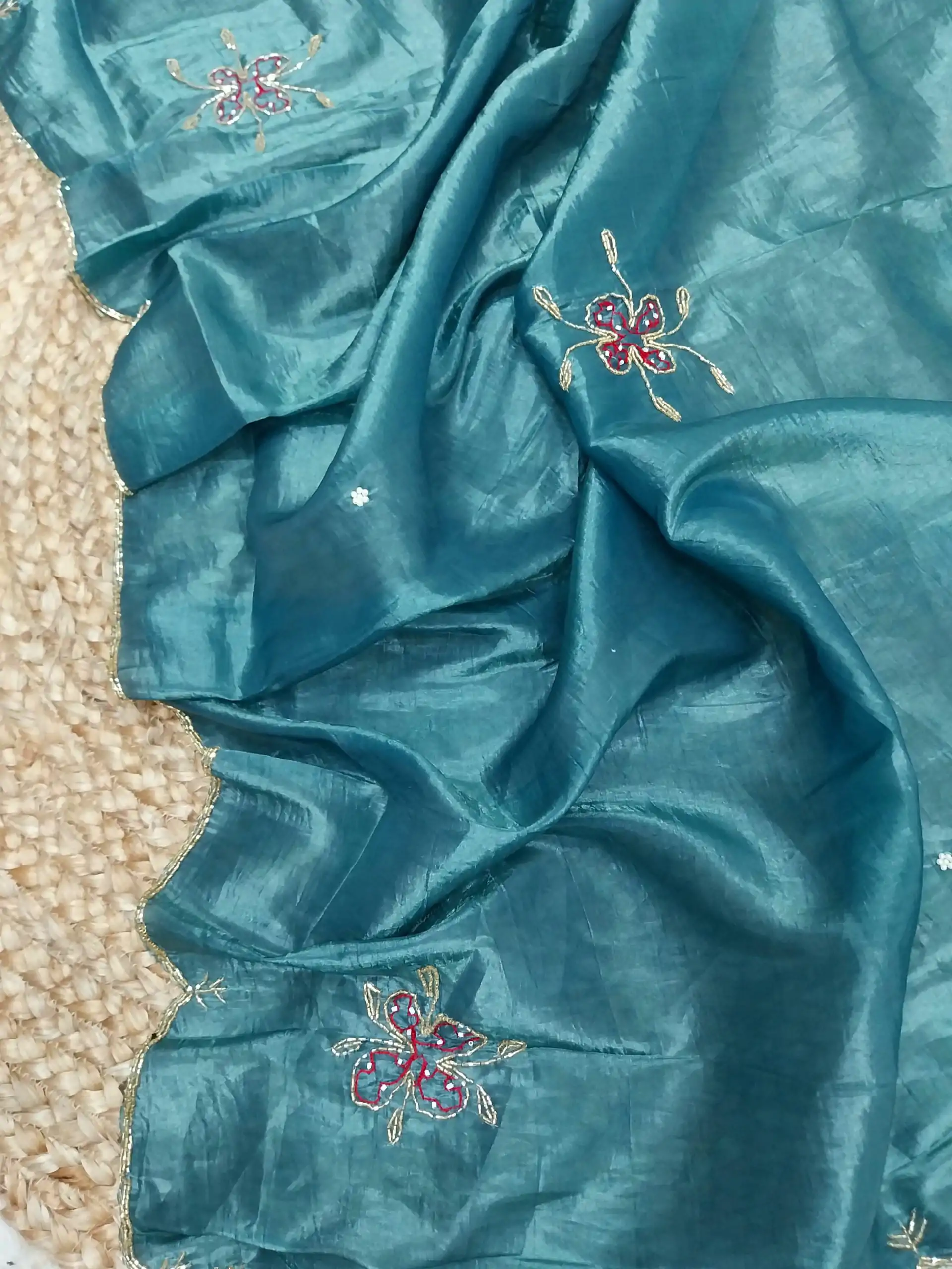 SSS 533 Sky Blue Color fabric having handwork With Work Saree Casual, Party Wear, Wedding, Events Etc.4-6 Working Days@ 2150/- only | Embroidered Sarees, Bollywood Sarees, Creative Sarees, Designer Sarees, Ethnic Saree, Modern Digital sarees, Party Wear Sarees, Sarees