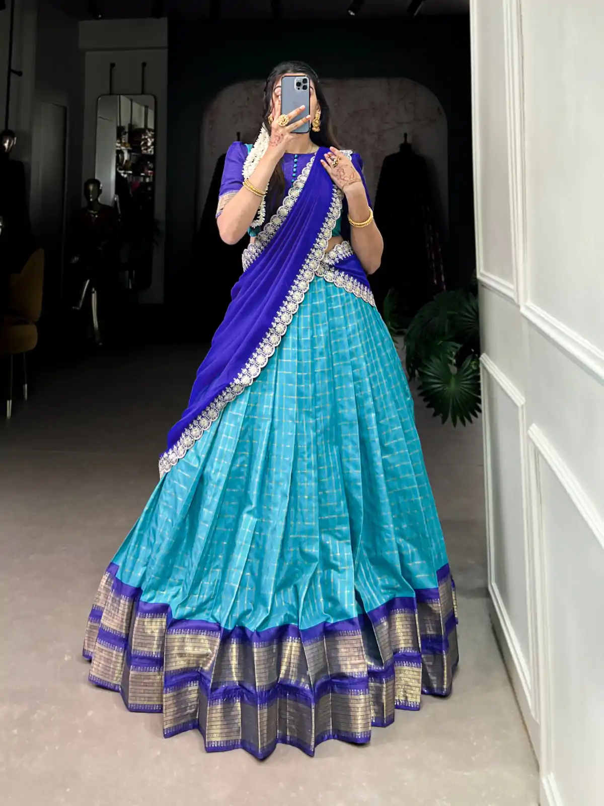 LNB 2010 Blue Color Zari Chex With Zari Weaving Work Lehenga Choli Wedding, Party, Festive, Events Etc. Delivery 4-6 Working Days Rs 2149 | Creative Lehenga, Bollywood Lehenga, Designer Lehenga, Embroidered Lehenga, Lehenga, Party Wear Lehenga