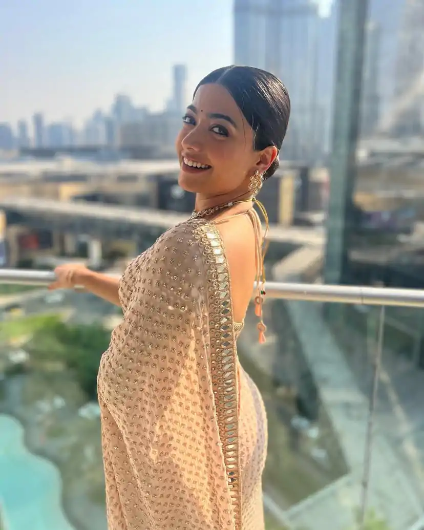 DF Rashmika Cream color Georgette 60 Gram Multi Zari Embroidery Work Saree , Wedding, Festive, Events . Expected Delivery  4-6 Working Days @1999/- only | Embroidered Sarees, Bollywood Sarees, Creative Sarees, Designer Sarees, Ethnic Saree, Modern Digital sarees, Party Wear Sarees, Sarees