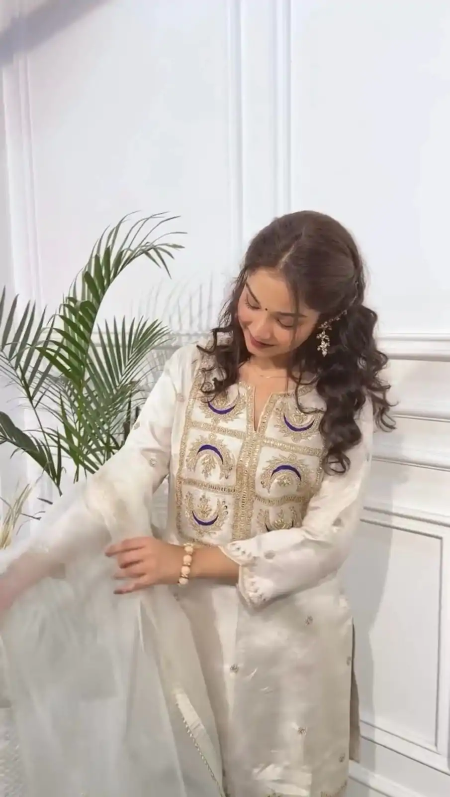 ZSR 3105 White VI Chitra Silk With Heavy Coding Embroidery Sequence Work Salwar Suit , Wedding, Party, Festive, Events Etc.4-6 Working Days@ 1899/-only | Casual Suits, Jump Suits, Creative suits, Designer Suits, Palazzo Suits, Party Wear Suits, Patiala Suits, Salwar suit, Straight Suits