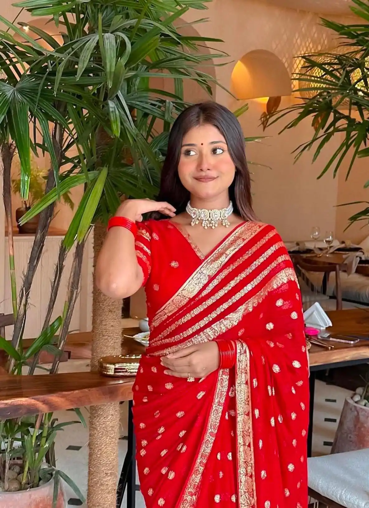 MS Pani Red Color Viscose Georgette With Pure Jacquard Zari Saree Casual, Wedding, Festive, Events . Expected Delivery  4-6 Working Days @1599/- only | Embroidered Sarees, Bollywood Sarees, Creative Sarees, Designer Sarees, Ethnic Saree, Modern Digital sarees, Party Wear Sarees, Sarees