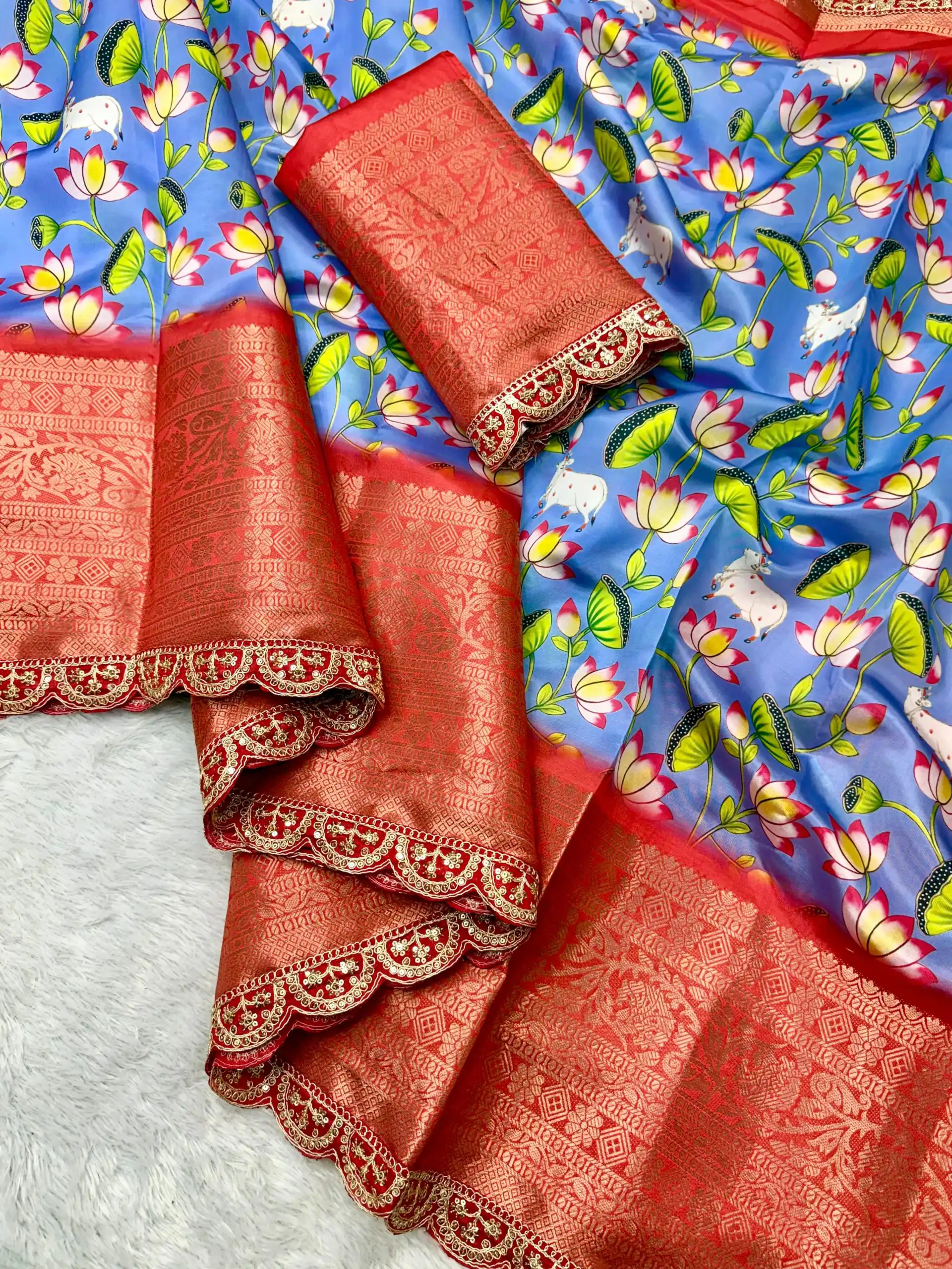 MS 466 Purple Color Dola Silk Saree With Zari Weaving Border Saree Casual, Wedding, Festive, Events . Expected Delivery  4-6 Working Days @1649/- only | Embroidered Sarees, Bollywood Sarees, Creative Sarees, Designer Sarees, Ethnic Saree, Modern Digital sarees, Party Wear Sarees, Sarees