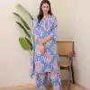 MF 752 Blue Color Rayon Wood With Print Salwar Suit Casual, Wedding, Party, Festive, Events Etc.4-6 Working Days@ 1549/-only | Casual Suits, Jump Suits, Creative suits, Designer Suits, Palazzo Suits, Party Wear Suits, Patiala Suits, Salwar suit, Straight Suits