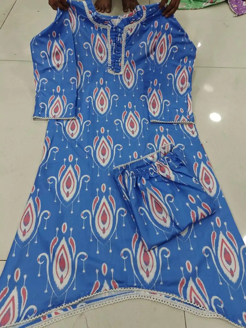 MF 752 Blue Color Rayon Wood With Print Salwar Suit Casual, Wedding, Party, Festive, Events Etc.4-6 Working Days@ 1549/-only | Casual Suits, Jump Suits, Creative suits, Designer Suits, Palazzo Suits, Party Wear Suits, Patiala Suits, Salwar suit, Straight Suits