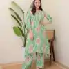 MF 752 Green Color Rayon Wood With Print Salwar Suit Casual, Wedding, Party, Festive, Events Etc.4-6 Working Days@ 1549/-only | Casual Suits, Jump Suits, Creative suits, Designer Suits, Palazzo Suits, Party Wear Suits, Patiala Suits, Salwar suit, Straight Suits