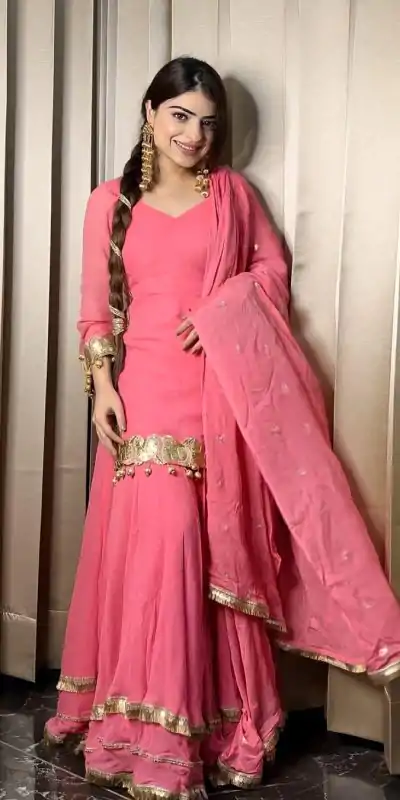 MF 445 Pink Color Chinon Silk 5mm Embroidery Sequence Work Salwar Suit Casual, Wedding, Party, Festive, Events Etc.4-6 Working Days@ 2149/-only | Casual Suits, Jump Suits, Creative suits, Designer Suits, Palazzo Suits, Party Wear Suits, Patiala Suits, Salwar suit, Straight Suits